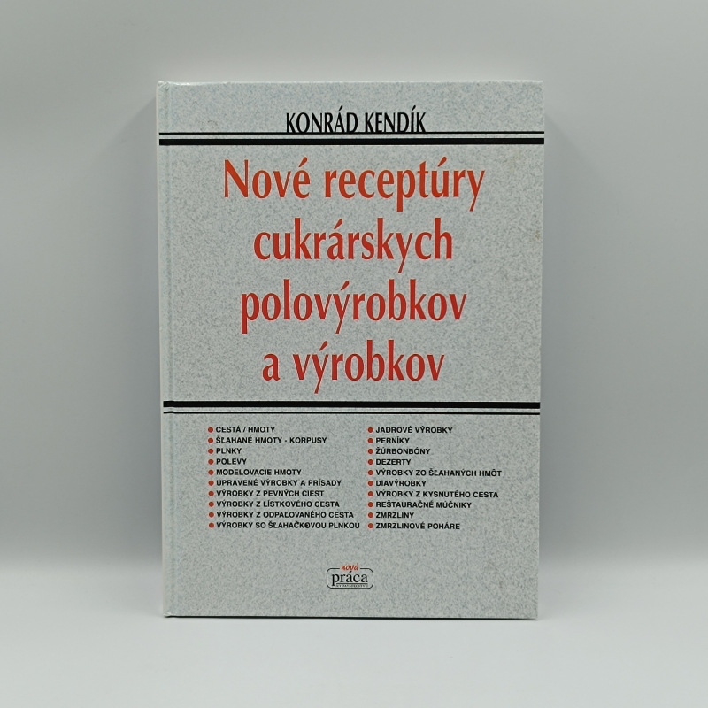 Nové receptúry cukrárskych polovýrobkov a výrobkov