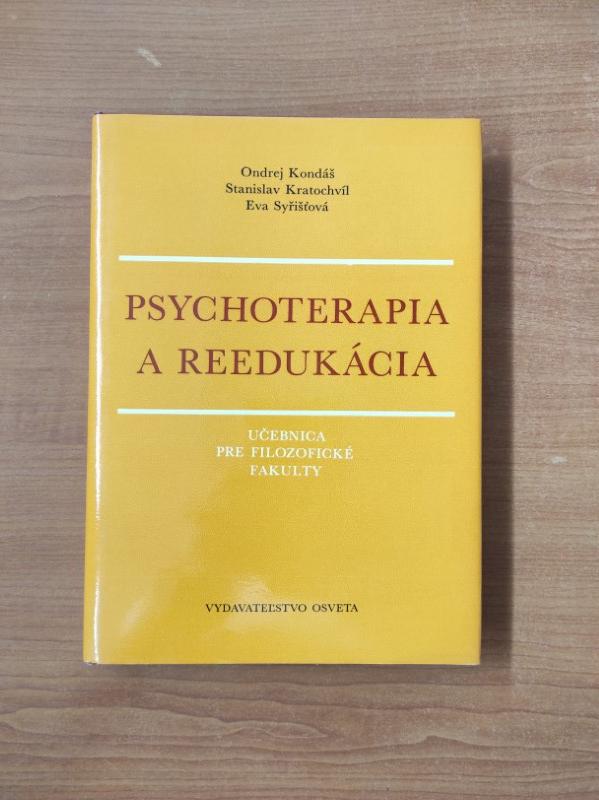 Psychoterapia a reedukácia