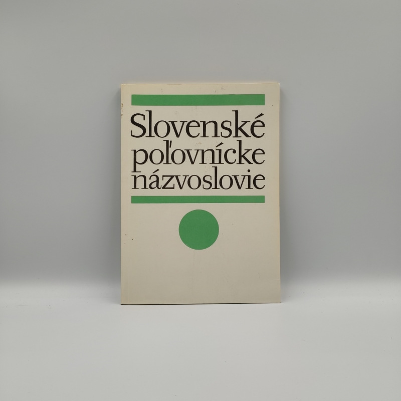Slovenské poľovnícke názvoslovie