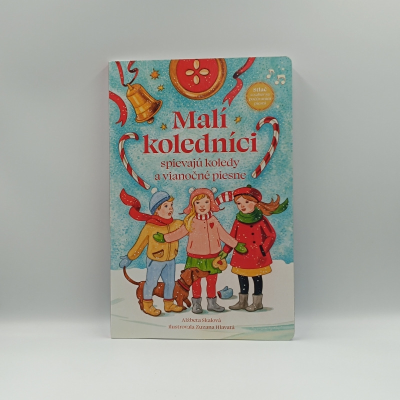 Malí koledníci spievajú koledy a vianočné piesne