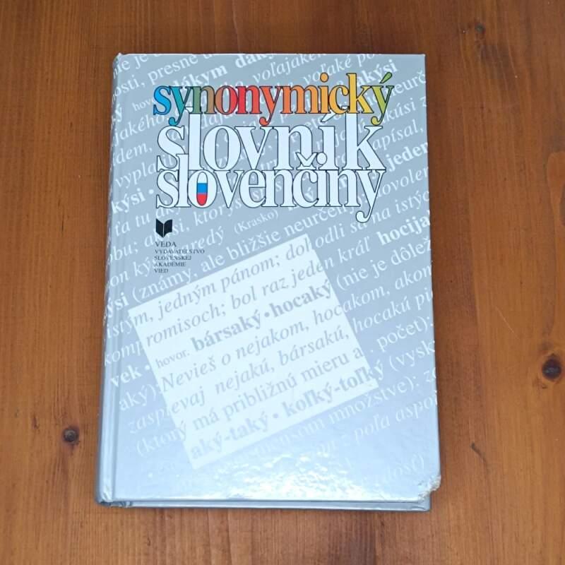 Synonymický slovník slovenčiny