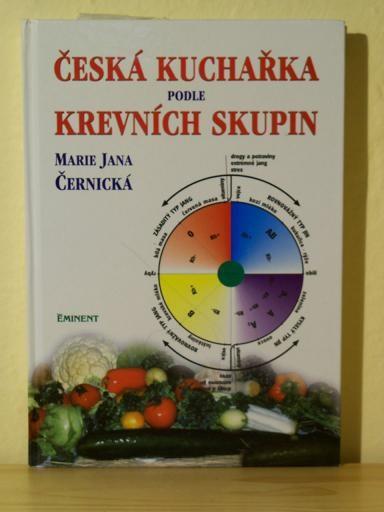 Česká kuchařka podle krevních skupin