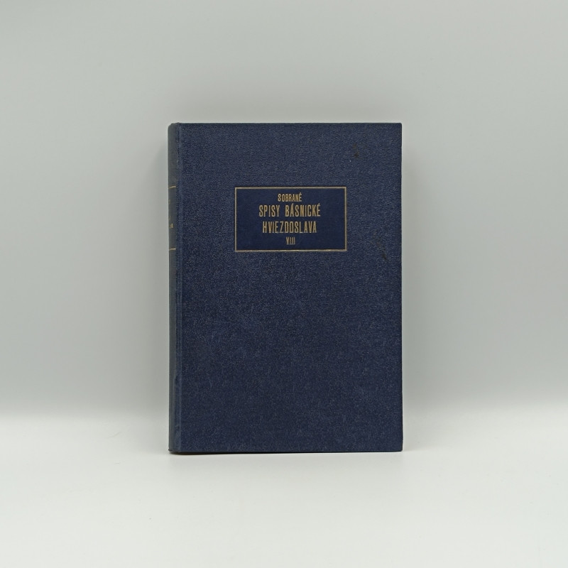 Hviezdoslavove sobrané spisy básnické sväzok VIII./ Kratšia epika/ Oddiel III. (1902-1920)