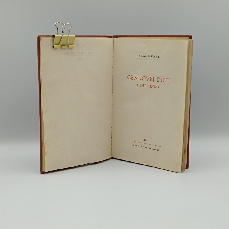 Čenkovej deti a iné prózy 1