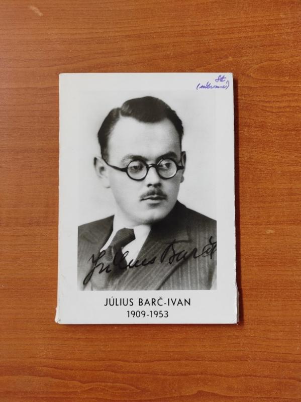 Július Barč-Ivan 1909-1953