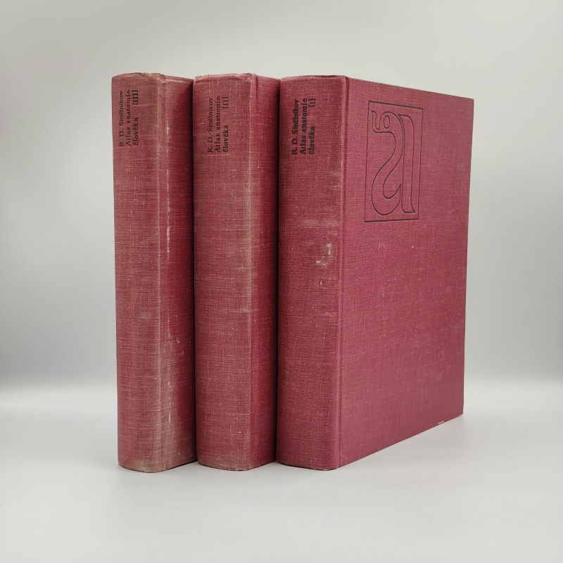 Atlas anatomie člověka 1, 2, 3