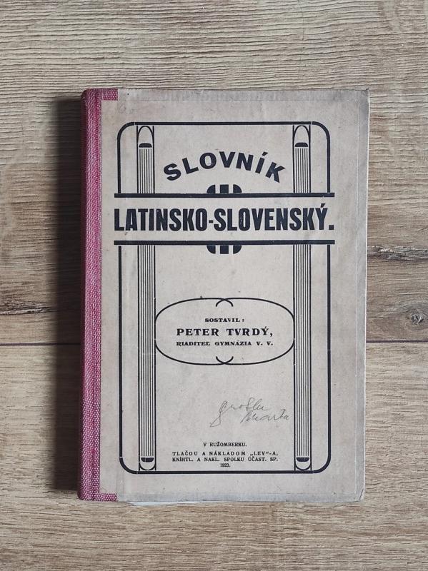 Slovník latinsko-slovenský