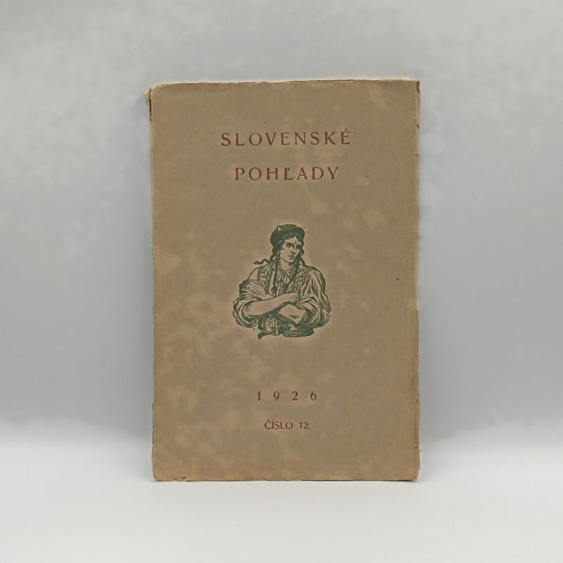 Slovenské pohľady / ročník 42 / číslo 12 / november