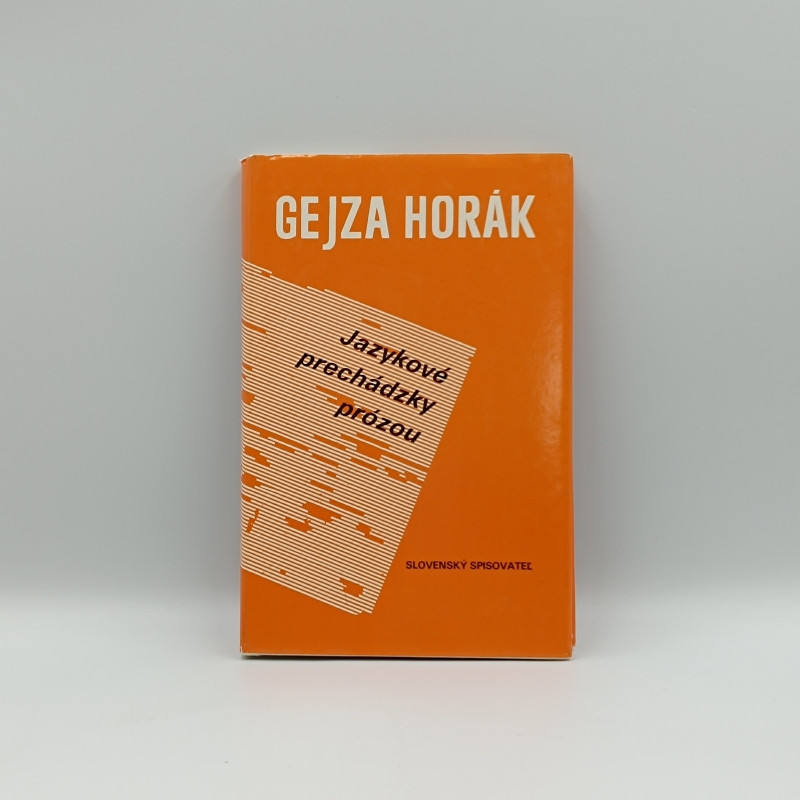 Jazykové prechádzky prózou
