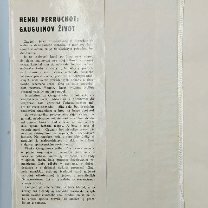 Gauguinov život 1