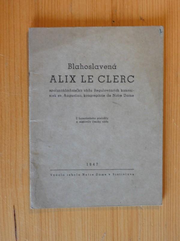 Blahoslavená Alix Le Clerc