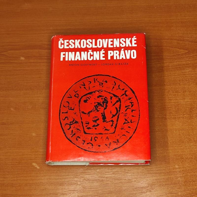 Československé finančné právo