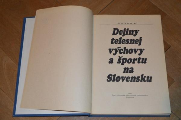 Dejiny telesnej výchovy a športu na Slovensku