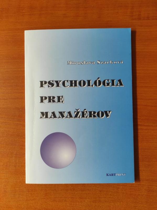 Psychológia pre manažérov