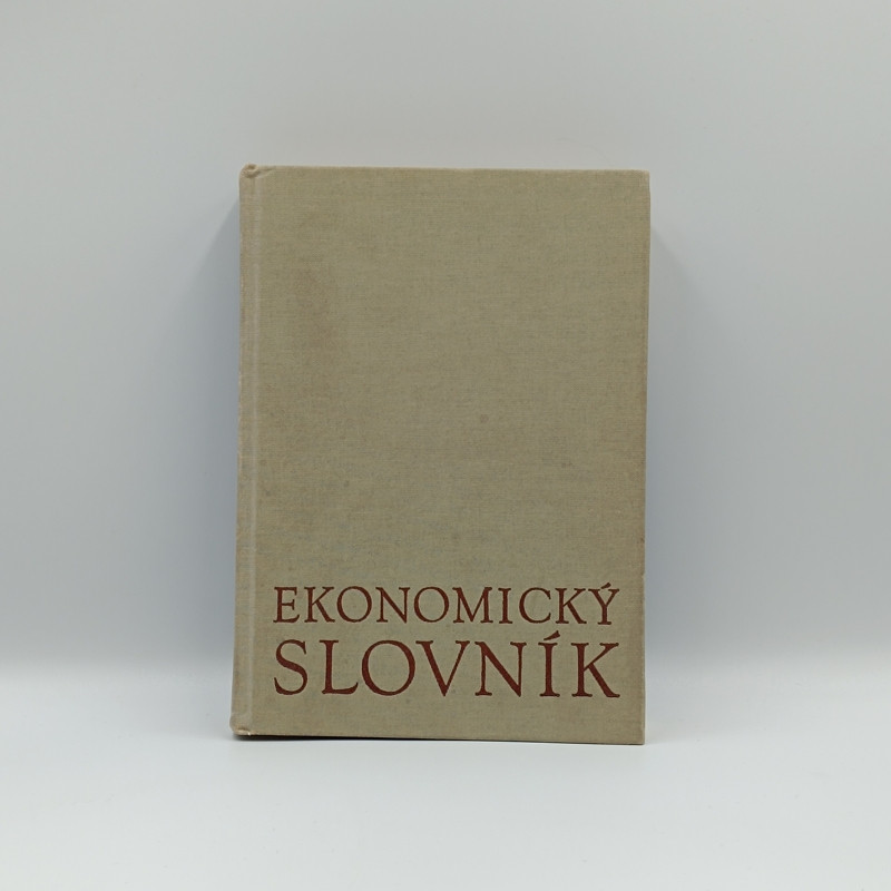 Ekonomický slovník