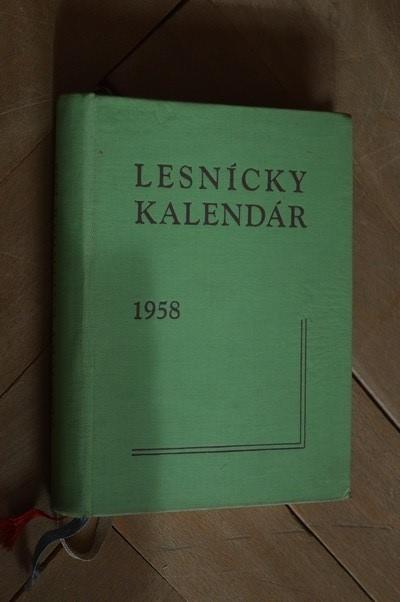 Lesnícky kalendár 1958