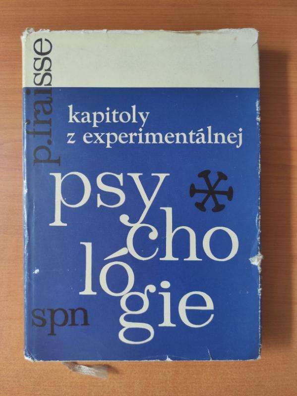 Kapitoly z experimentálnej psychológie